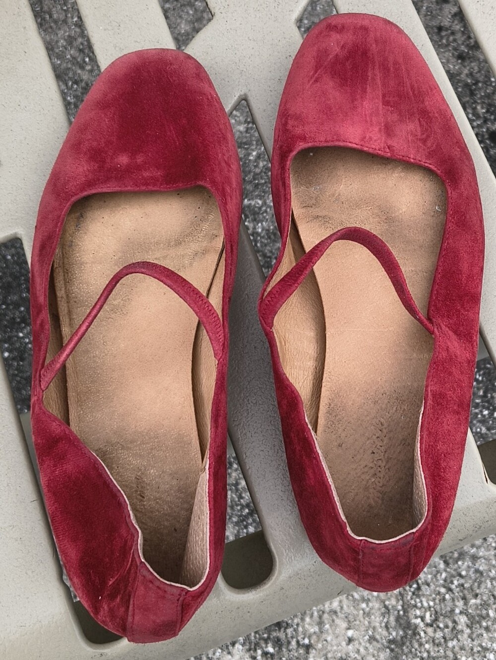 Madewell Women’s Red Suede  Flats